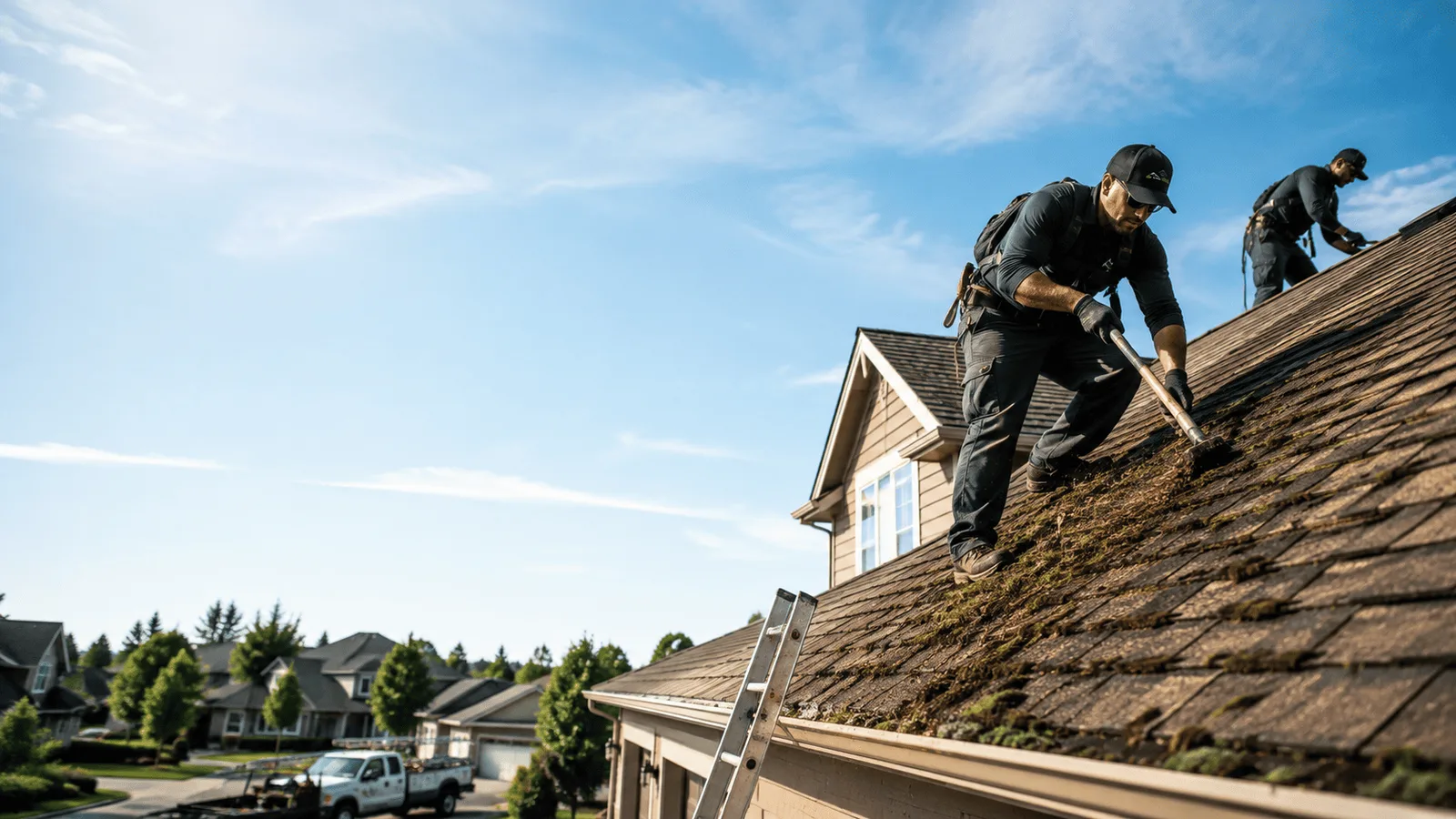 Roof Moss Removal in Crete, NE near me